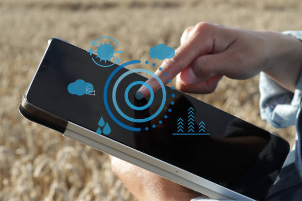 Weather monitoring on tablet